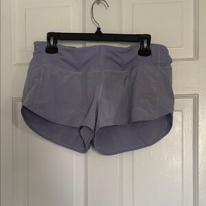 lululemon athletica Lavender Performance Running Shorts